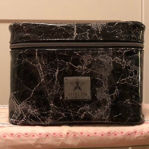 Jeffree Star Black Marble Cosmetics Bag